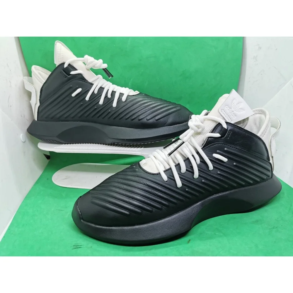 Adidas Crazy 1 ADV Kobe Mens AQ0321 Black White Basketball Shoes Size 8.5